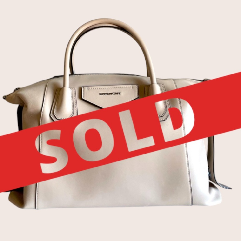 SOLD at dif site - Givenchy Medium Antigona Soft Leather Tote : Dune